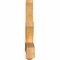 Ekena Millwork Alberta Rough Sawn Timber Gable Bracket, Western Red Cedar, 72"W x 30"H x 4"D x 4"F, 10/12 Pitch GBW072X30X0404ALB00RWR - alternate 3